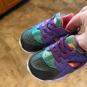 Nike Kids Sneakers - Purple, Teal, Black